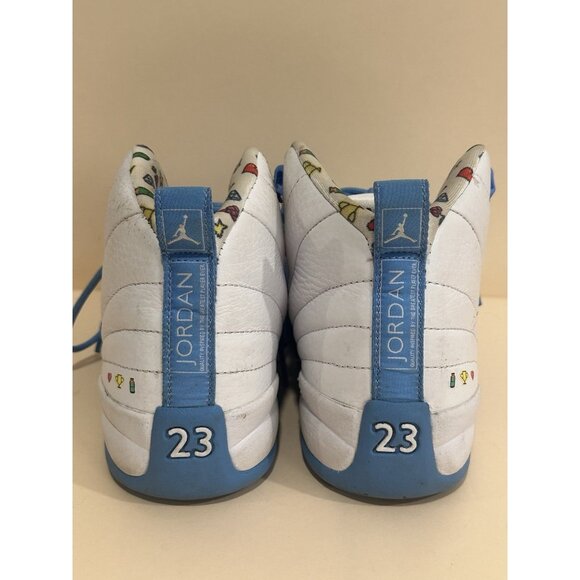 Air Jordan 12 Retro Gs Emoji Size 7y - Picture 12 of 14